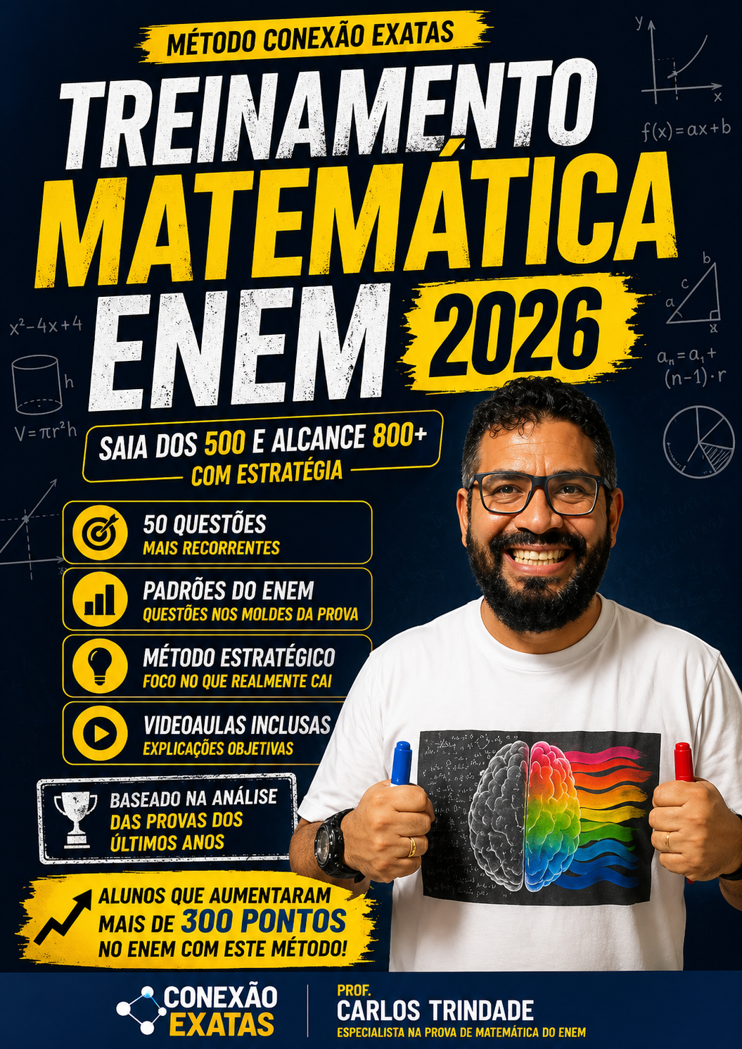 Capa do curso ENEM Matemática