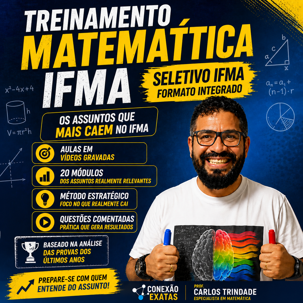 Capa do curso Aprovação IFMA